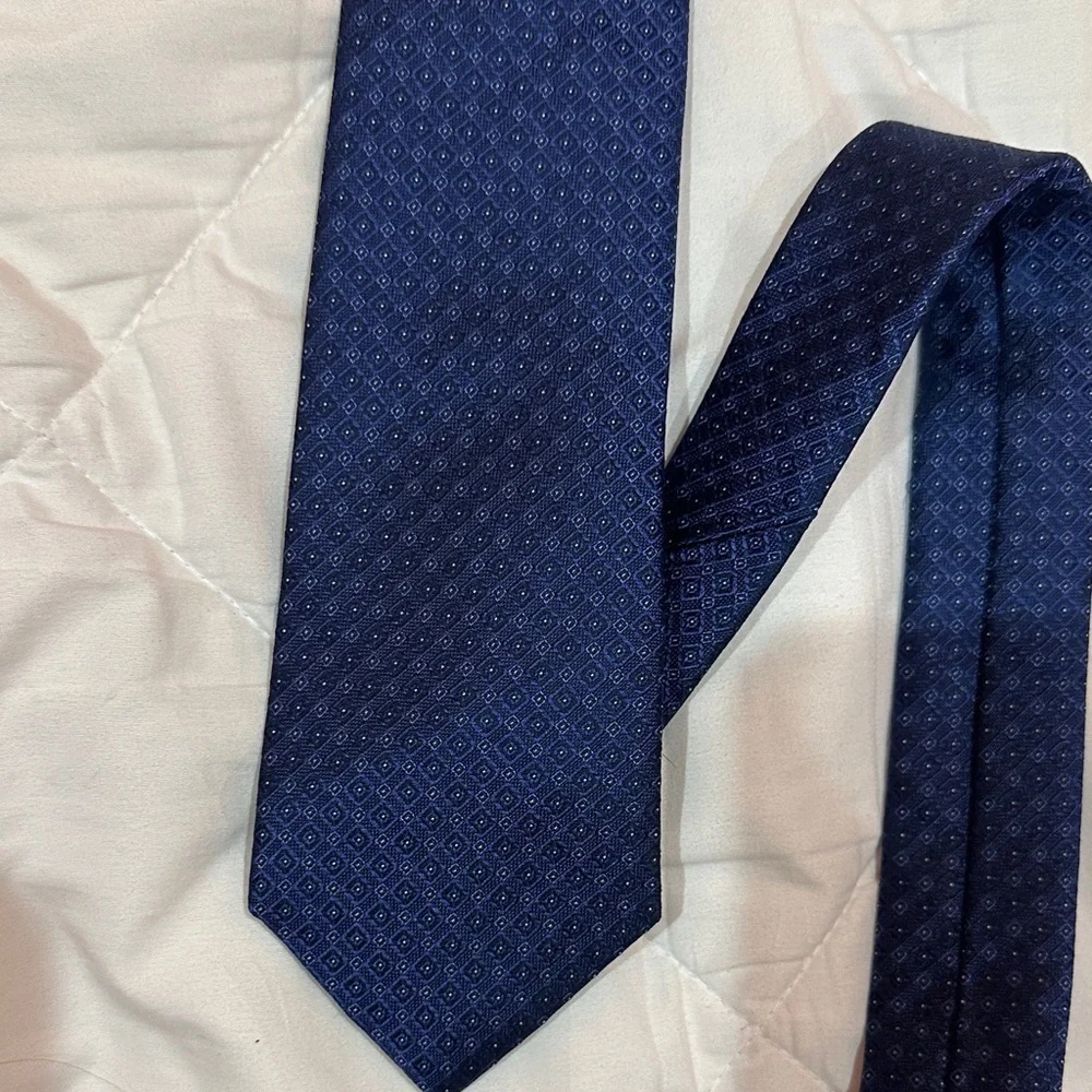 NEW Jos. A. Bank Classic Dark Blue Tie